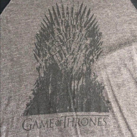 HBO Game of Thrones Baseball Cap Sleeve T-Shirt small - Picture 4 of 7